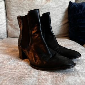 Black Leather Boots